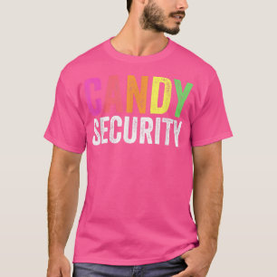 Funny Snoep Security Halloween Costume 172 T-shirt