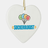 Funny Snoep Suckers Keramisch Ornament (Rechts)