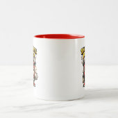 Funny Snooze Until Friday Alarm Clock Mug Tweekleurige Koffiemok (Center)