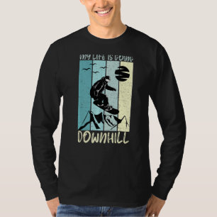 Funny Snowboard T-shirt dat de wintersport naar be