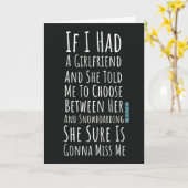 Funny Snowboarding Cards Snowboarder Winter Sports Kaart (Gele Bloem)