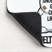 Funny Snowbody Got Chill Like Me Snowman Christmas Muismat (Hoek)