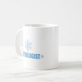 Funny Snowflake Koffiemok (Voorkant links)