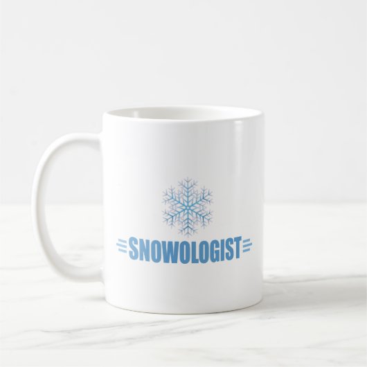 Funny Snowflake Koffiemok (Links)