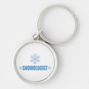 Funny Snowflake Sleutelhanger
