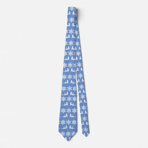 Funny Snowflakes and Ho's Neck Tie Stropdas