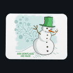 Funny Snowman Farts Snowflakes Magneet<br><div class="desc">Funny Snowman Farts Snowflakes. Hoe sneeuwvlokken Humor worden gemaakt. Grappig cartoon van een sneeuwman die sneeuwvlokken uit zijn kont maakt. Nu weten we dus waar sneeuwvlokken vandaan komen. Grappig winterontwerp.</div>