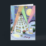 FUNNY SNOWMAN HOTEL, NOORDELIJKE LICHTEN EN PENGUI FEESTDAGEN KAART<br><div class="desc">CHECK IN HET SNOWMAN HOTEL,  ZORG ERVOOR DAT JE GLIMLACHEN BRENGT. Inside verse "VERZENDEN VAN WARME VAKANTIE WENSEN!" KAART / ENVELOP * Aanpassen ... .Kijk voor overeenkomende items Susan Brack Design</div>