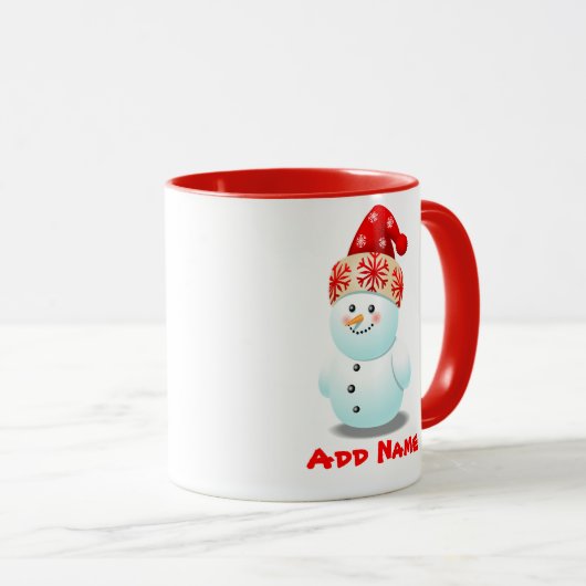 Funny Snowman Mok (Voorkant rechts)