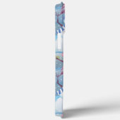 Funny Snowmen-kerstboom - strijklantaarn Case-Mate iPhone Case (Achterkant / Rechts)