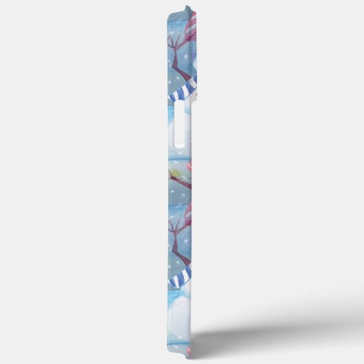 Funny Snowmen-kerstboom - strijklantaarn Case-Mate iPhone Case (Achterkant / Rechts)