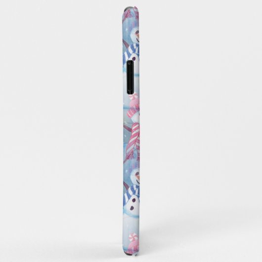 Funny Snowmen-kerstboom - strijklantaarn Case-Mate iPhone Case (Achterkant/rechts)