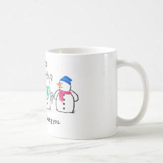 Funny Snowmen Koffiemok