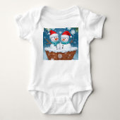 Funny Snowmen Romper (Voorkant)