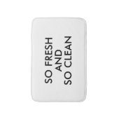 Funny So Fresh and So Clean quote hipster humor Badmat (Voorkant Verticaal)