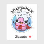 Funny soap Mam Pun Sticker (Vel)