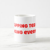 Funny Sober Coffee Mok (Center)