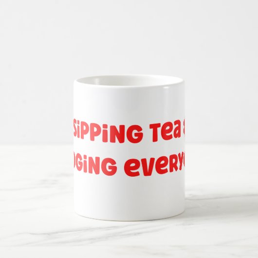 Funny Sober Coffee Mok (Center)