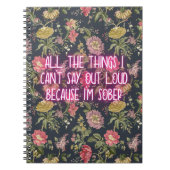 Funny Sobriety Journal Notitieboek (Voorkant)