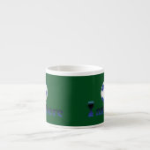 Funny soccer cup - Ik ben hier Espresso Kop (Voorkant)
