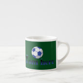 Funny soccer cup - Ik ben hier Espresso Kop (Rechts)
