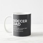 Funny Soccer Dad Definition For Mens Soccer Playe Koffiemok (Links)