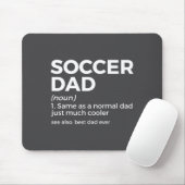 Funny Soccer Dad Definition For Mens Soccer Playe Muismat (Met muis)