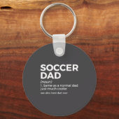Funny Soccer Dad Definition For Mens Soccer Playe Sleutelhanger (Voorkant)