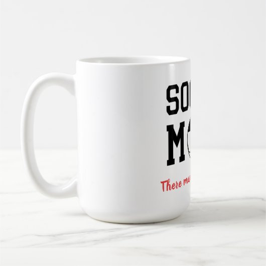 Funny Soccer Mam Koffiemok (Links)