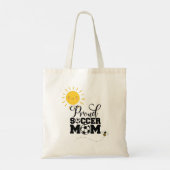 Funny SOCCER MOM Moederdag Birthday personaliseren Tote Bag (Achterkant)