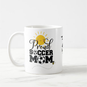 Funny SOCCER MOM Moederdag Birthday Personalized Koffiemok