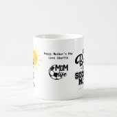 Funny SOCCER MOM Moederdag Birthday Personalized Koffiemok (Center)