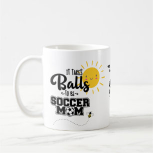 Funny SOCCER MOM Moederdag Birthday Personalized Koffiemok