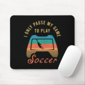 Funny Soccer Quote Outfit For A Cool Soccer Player Muismat (Met muis)