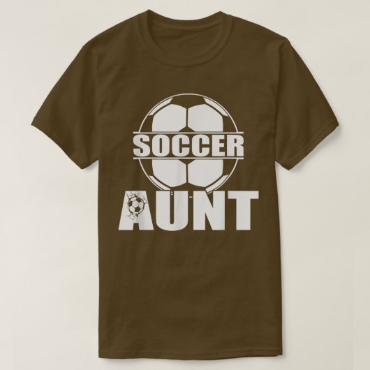 Funny Soccer tante T-shirt (Design voorkant)