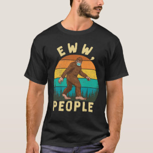 Funny Social Distance News People Funny Bigfoot T-shirt