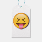 Funny Social Emoji Cadeaulabel (Voorkant)