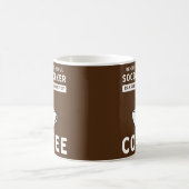 Funny Social Worker Coffee en Social Work Koffiemok (Center)