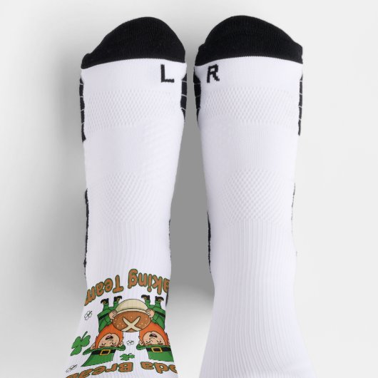 Funny Soda Bread Baking Team Irish Kitchen Rustic  Sokken (Top)