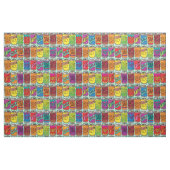 Funny Soda Cans Cool Food Pattern Stof (Fat Quarter)