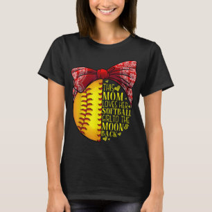 Funny Softball Gift Mam Vrouwen Pitcher Catcher Gi T-shirt