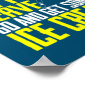 Funny Softball Player Quote Softballer Game Poster (Hoek)