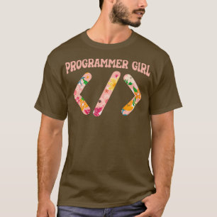 Funny Software Computer Programmer Programmer Girl T-shirt