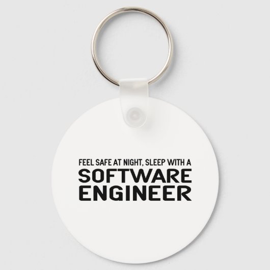 Funny Software Engineer Sleutelhanger (Voorkant)