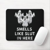 Funny Soky Halloween Offensive Adult Humor Ghost C Muismat (Met muis)