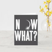 Funny Solar Eclipse August 2017 Kaart (Gele Bloem)