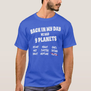 Funny Solar System, 9 Planeten T-shirt