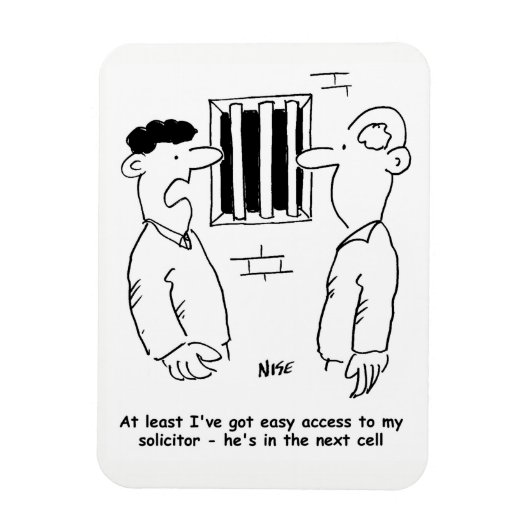 Funny Solicitor of Legal Professional Magneet (Verticaal)