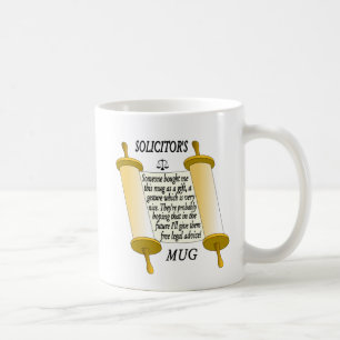 Funny Solicitor's Mok. solicitor Koffiemok
