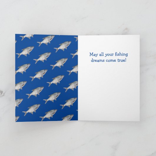 Funny Son Vist Birthday Kaart (Binnen)